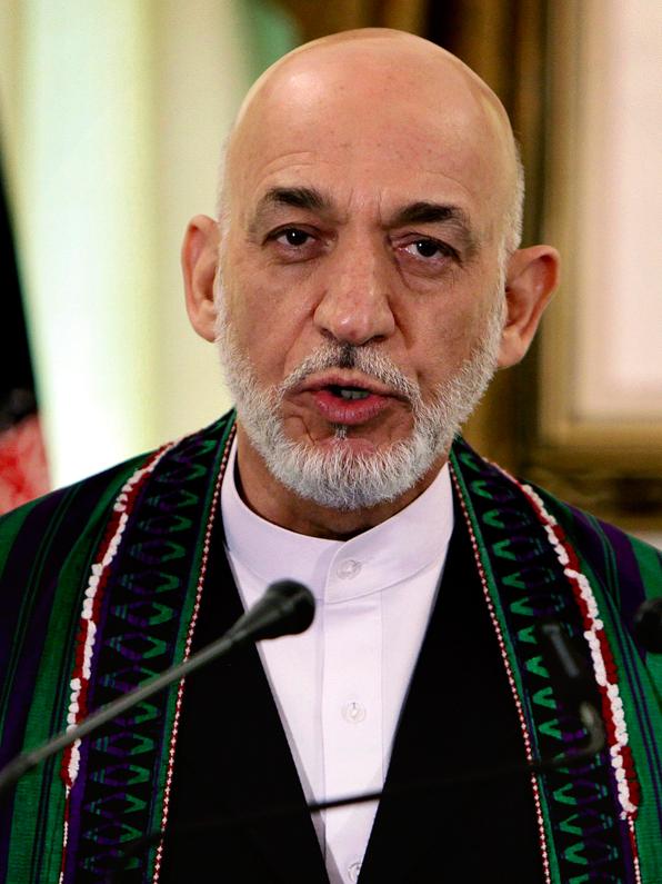 Hamid Karzai. Picture: AP