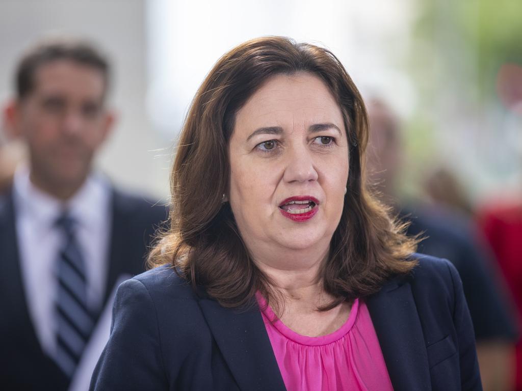 Queensland Premier Annastacia Palaszczuk. Picture: Glenn Hunt