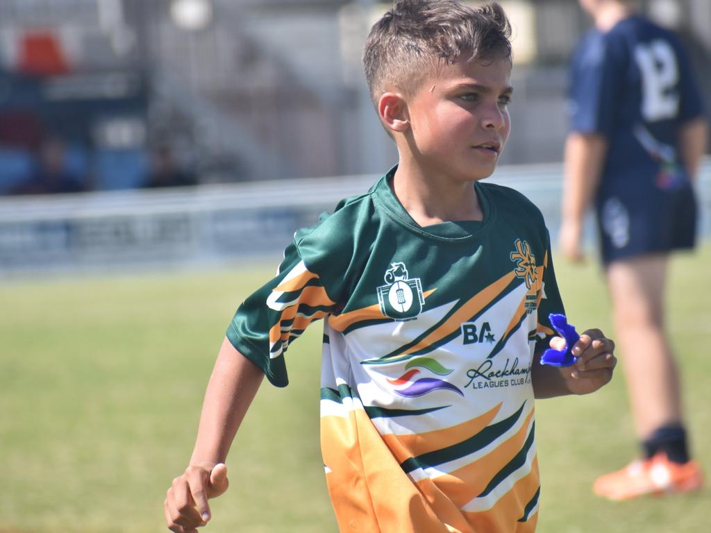 Rockhampton Primary Schools Rugby League Grand Finals Action 