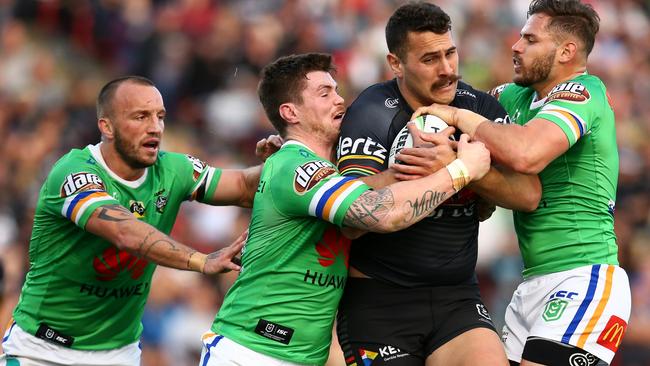 Campbell-Gillard struggled to nail down a start at Penrith. Photo by Jason McCawley/Getty Images.