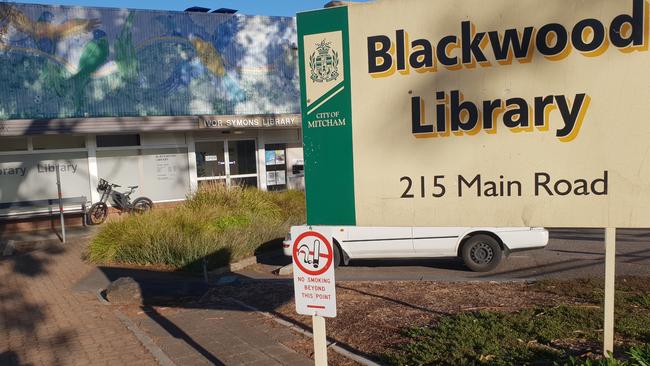 The Blackwood Library, next door to the Karkoo site. Picture: Colin James