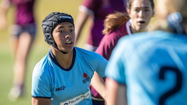 NSW U16 player Logan Lemusu. Picture: Julian Andrews