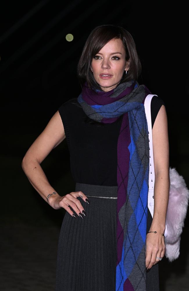 Lily Allen has opened up about her feud with James Corden. Photo: Jeff Spicer/Getty Images.