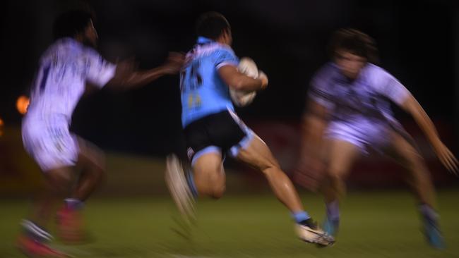 Sharks vs Darwin Brothers in the Humpty Dumpty Foundation round of 2022 NRLNT season. Picture: (A)manda Parkinson