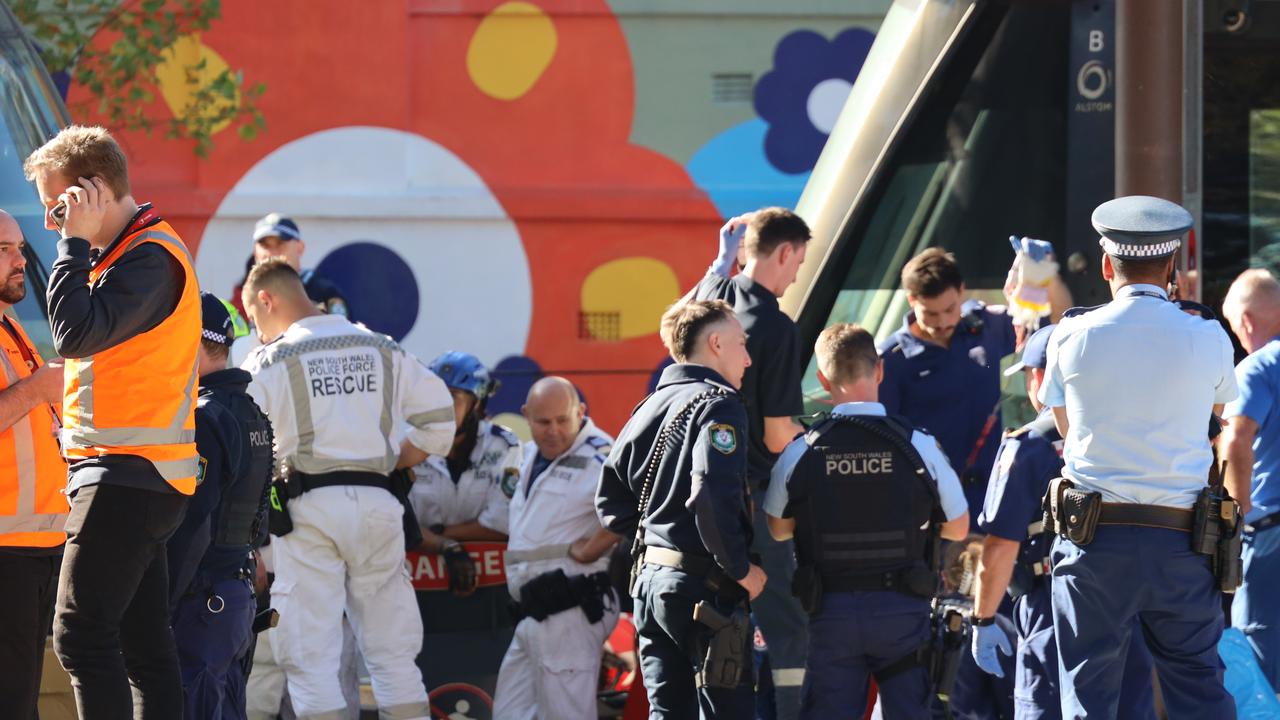 Man dies after being hit by light rail