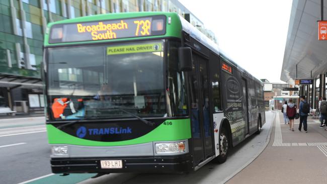 Thankfully, no one was waiting for a bus at the time. File image. Picture: Mike Batterham