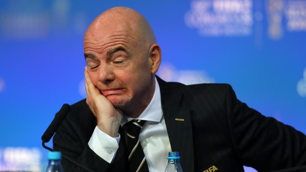 FIFA President Gianni Infantino may finally bring the hammer down on the warring tribes in Australian football.