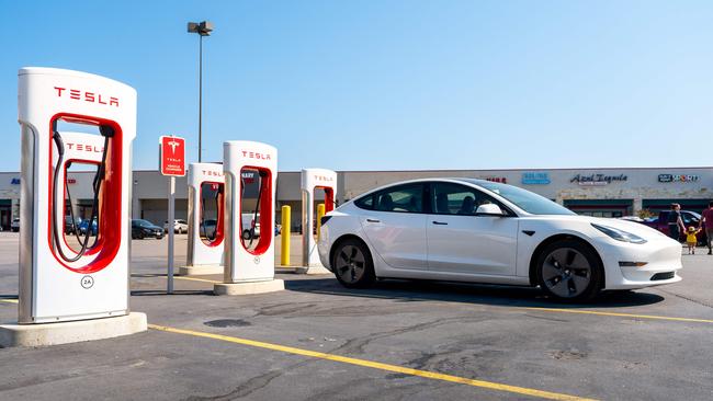 The suspicion is that Optus might have tripped on Tesla’s fine print. Picture: Getty Images