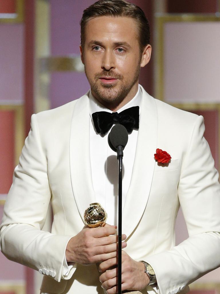 Gosling wasn’t present at this year’s Globes. Picture: Paul Drinkwater/NBCUniversal via Getty Images