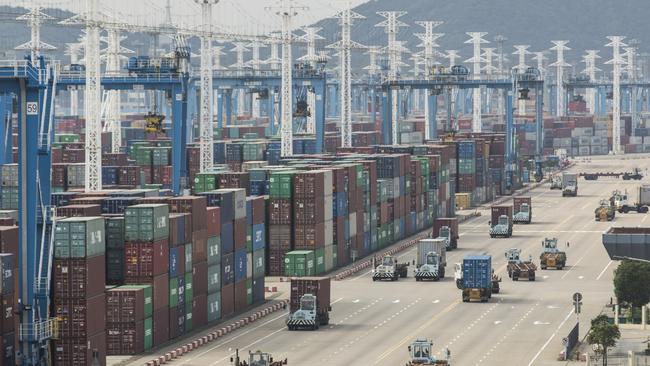 Port of Ningbo-Zhoushan in Ningbo, China. Picture: Qilai Shen/Bloomberg