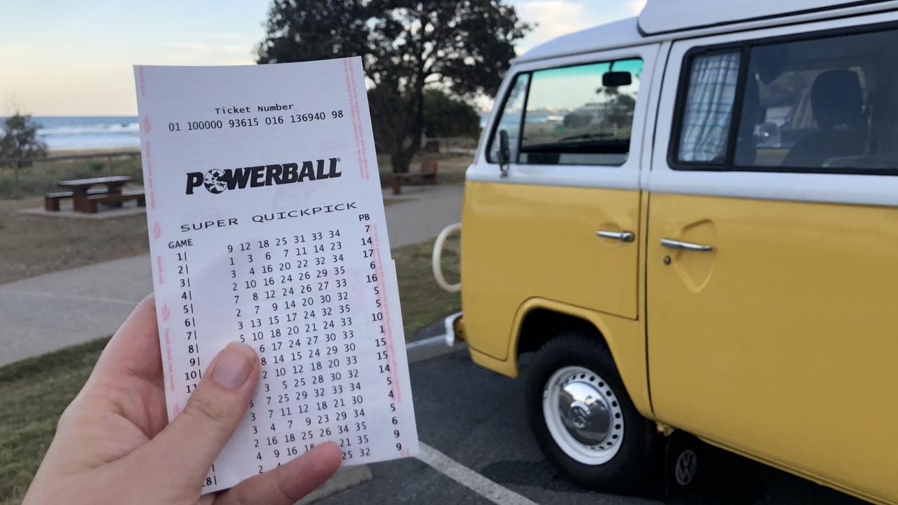 Two people won $40 million each in last week’s Powerball draw. Picture: Supplied