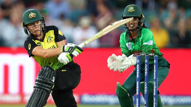 Alyssa Healy said the WNCL could be pushed back until after Christmas. Picture: Getty Images