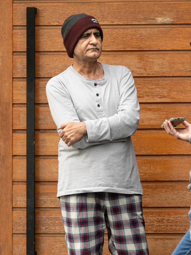 Muhammad Latif, director of NDIS provider Cocoon SDA Care and parent company Horizon SolSolutions, outside his Sydney home.