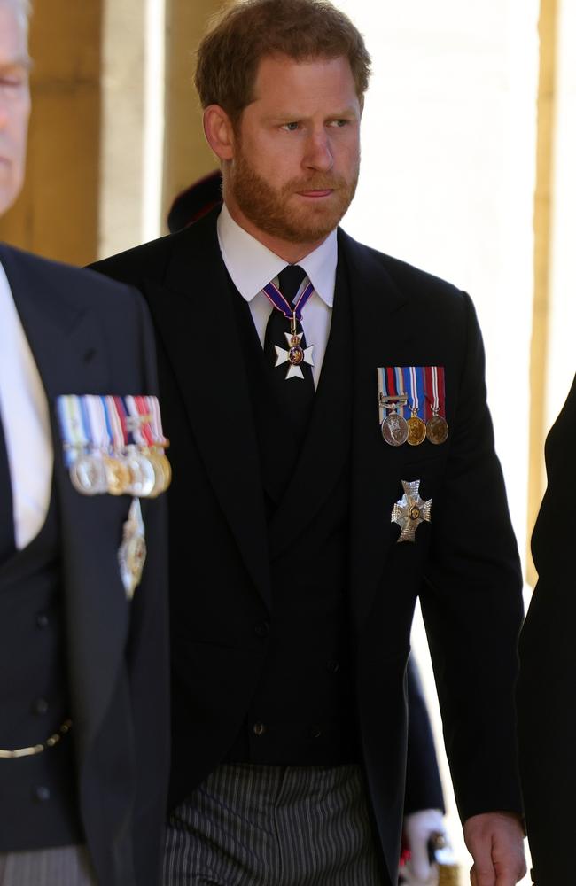 The Duke of Sussex saw the Queen a number of times and had face-to-face chats with royals including Prince William, Charles and Princess Eugenie, the source revealed. Picture: Chris Jackson/WPA Pool/Getty Images