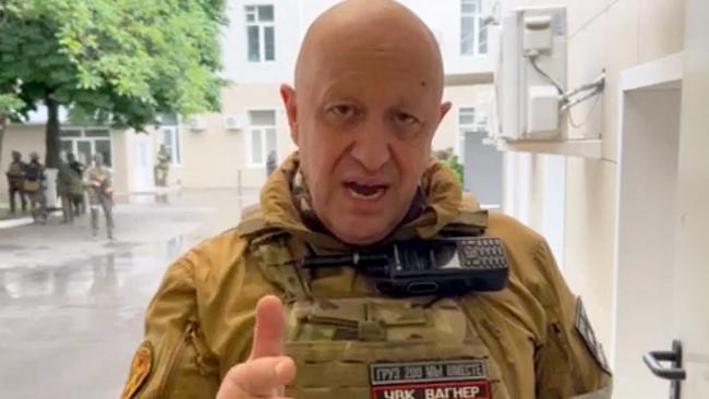 The chief of Russian mercenary group Wagner, Yevgeny Prigozhin. Picture: AFP