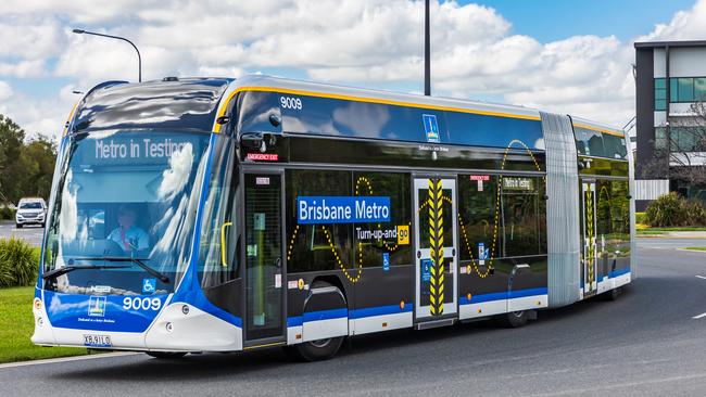 One of the new Metro buses.