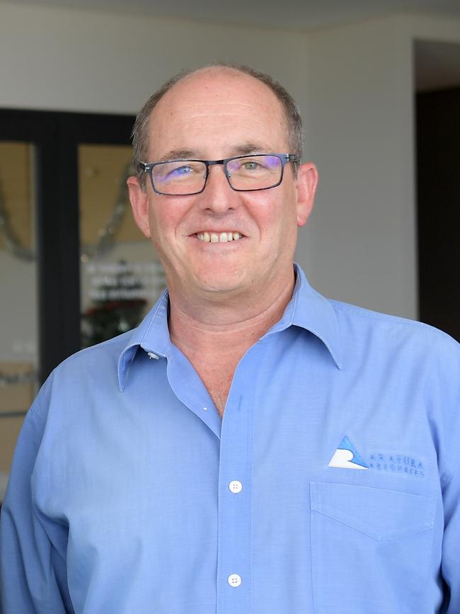 Arafura Rare Earth Limited’s managing director Gavin Lockyer. Picture: (A)manda Parkinson