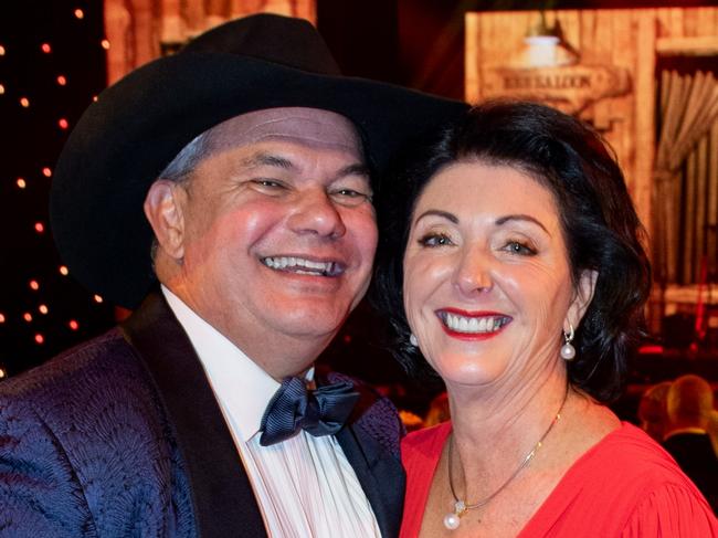 Mayor Tom Tate, Mayoress Ruth Tate at the Mayoress Ball, 2024. Picture: Supplied