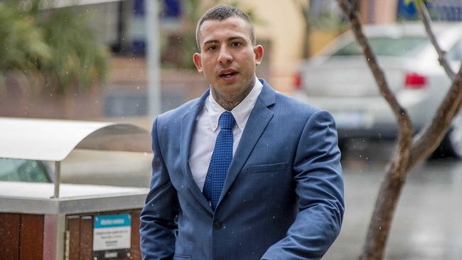 Harley Barbaro is appealing a $2500 fine for contravening a police order. Picture: Jerad Williams