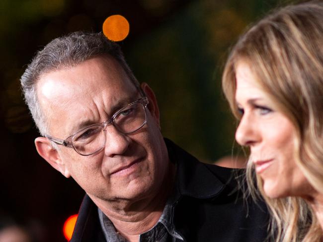 Tom Hanks and his wife Rita Wilson tested positive for COVID-19 when they were in Australia in March. Picture: AFP