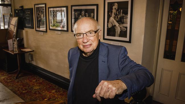 David Parker at his photographic exhibition, A Cool World, at the Brunswick Ballroom