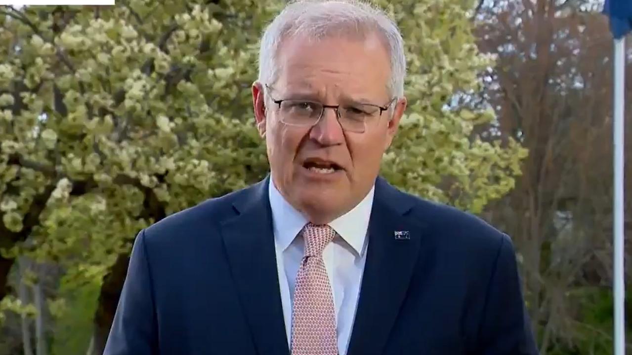 Scott Morrison on the Today Show. Picture: Today/Channel 9