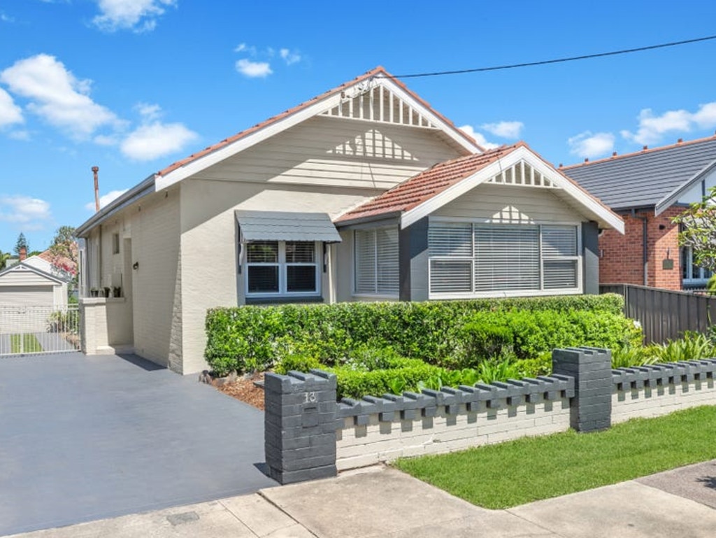 In Newcastle 26 per cent of buyers are paying 10 per cent or more over the advertised price. This traditional four-bedroom house in Hamilton East recently sold for $2.26 million. Picture: Supplied