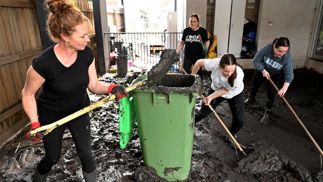 State government tenders for a range of experts will be made available to local councils to help identify and mop up future flood damage. Picture: AFP