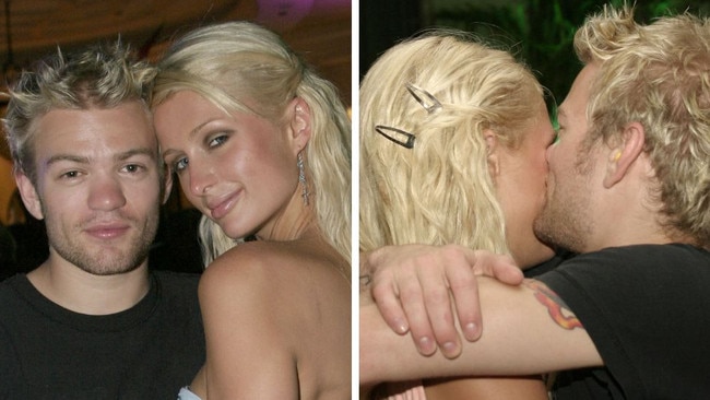 Deryck Whibley and Paris Hilton. Picture: Getty