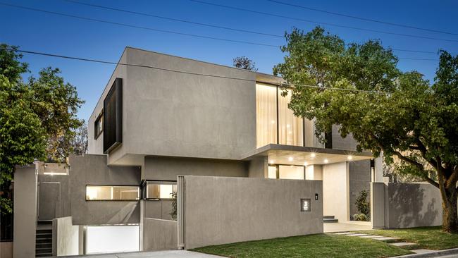 The Bellaire Court home (bottom left) sold for $10m-plus.