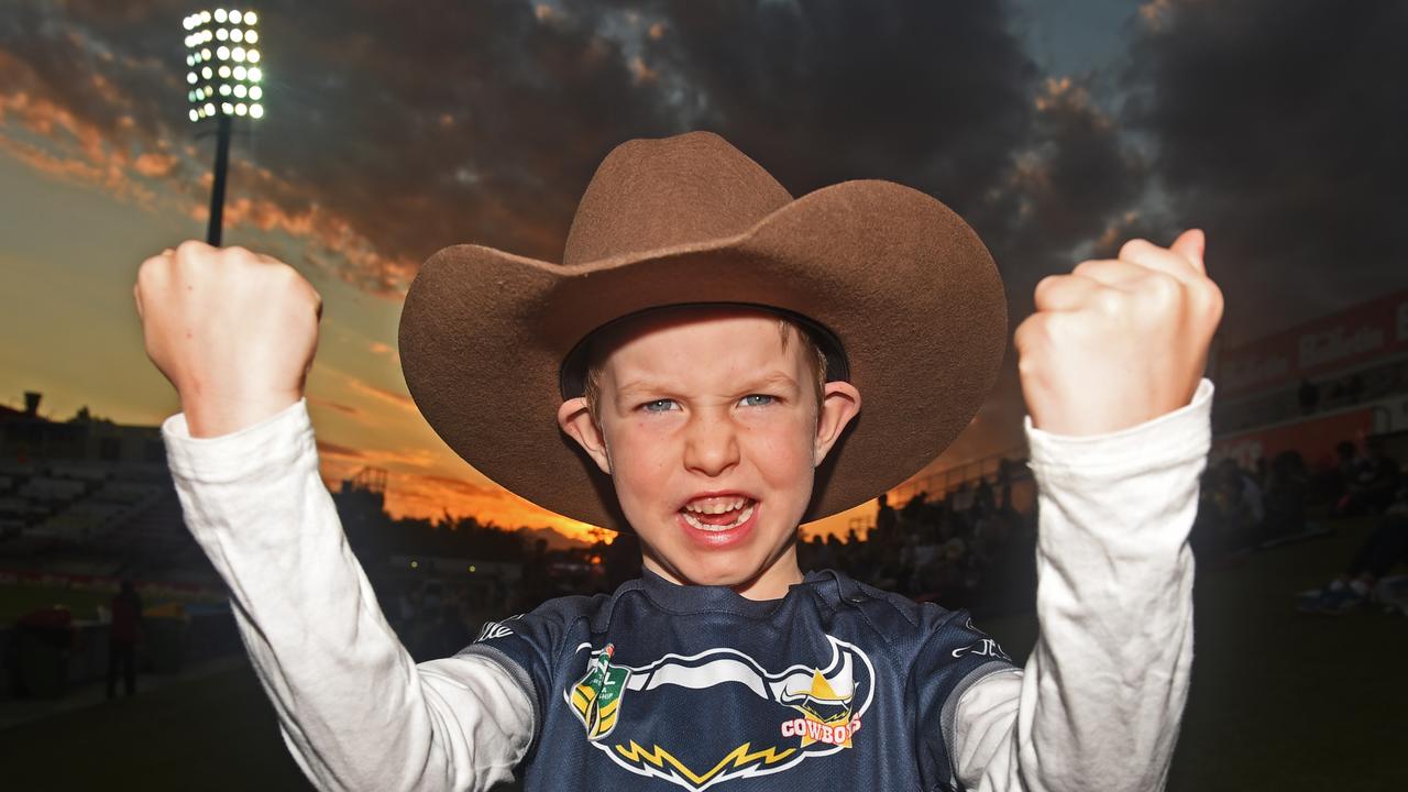 Socials from the North Queensland Cowboys v Parramatta Eels NRL game from 1300 Smiles Stadium. Darby Browne 5. Picture: Zak Simmonds