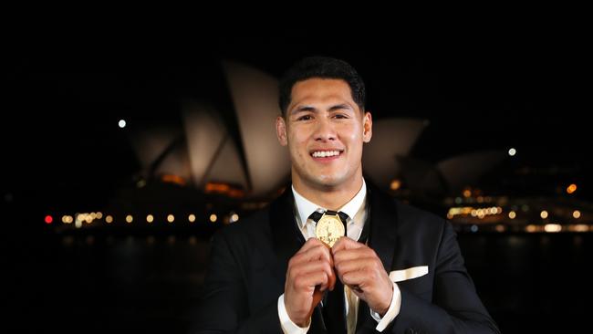 Tuivasa-Sheck won the 2018 Dally M Medal. Picture: Brett Costello