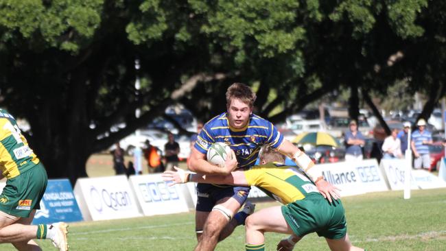 Joe Stoddart. Colts 1 club rugby action between Wests and Easts on Saturday August 3, 2024.