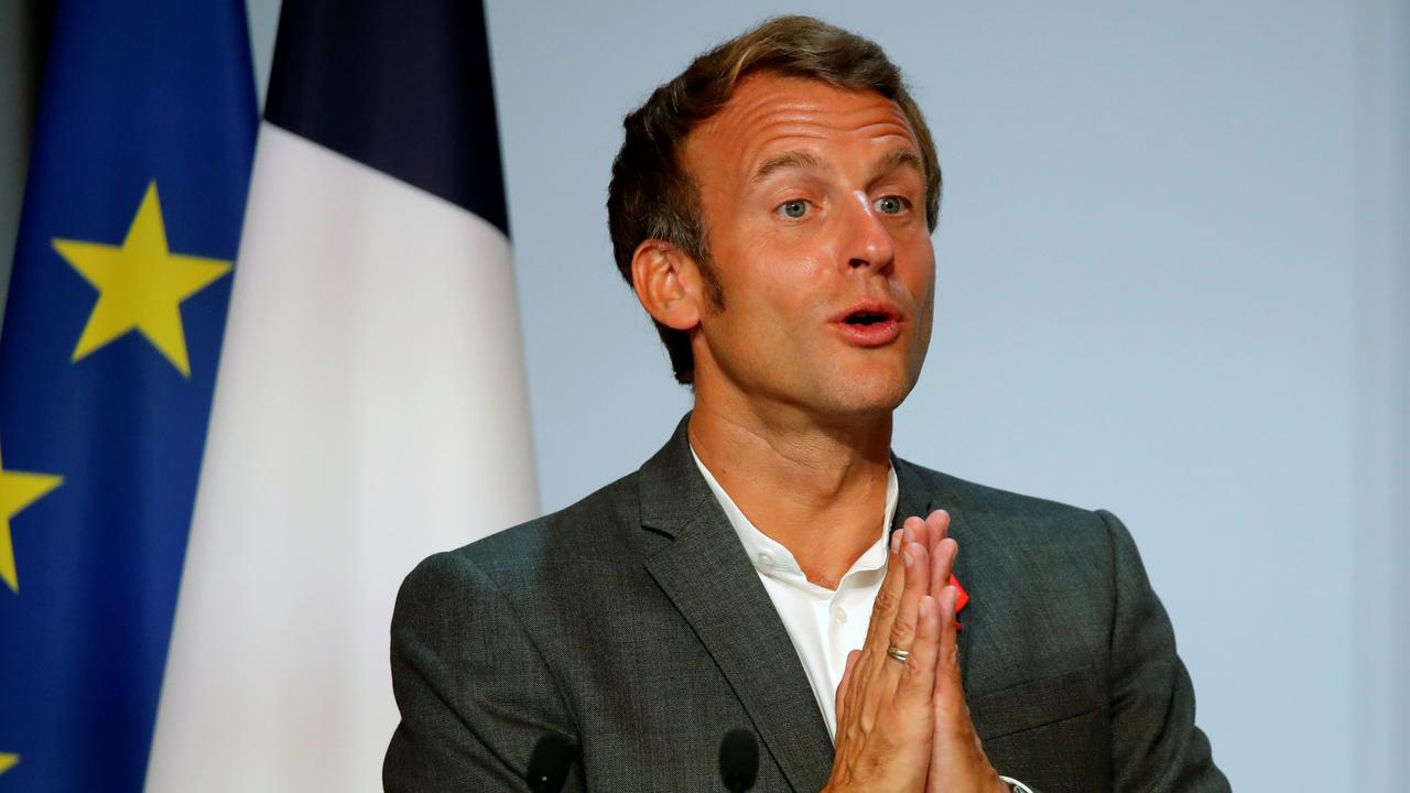 French President Emmanuel Macron. Picture: Charles Platiau/Pool/AFP