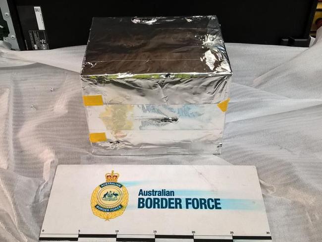 Drugs seized by the border force. Picture: ABF