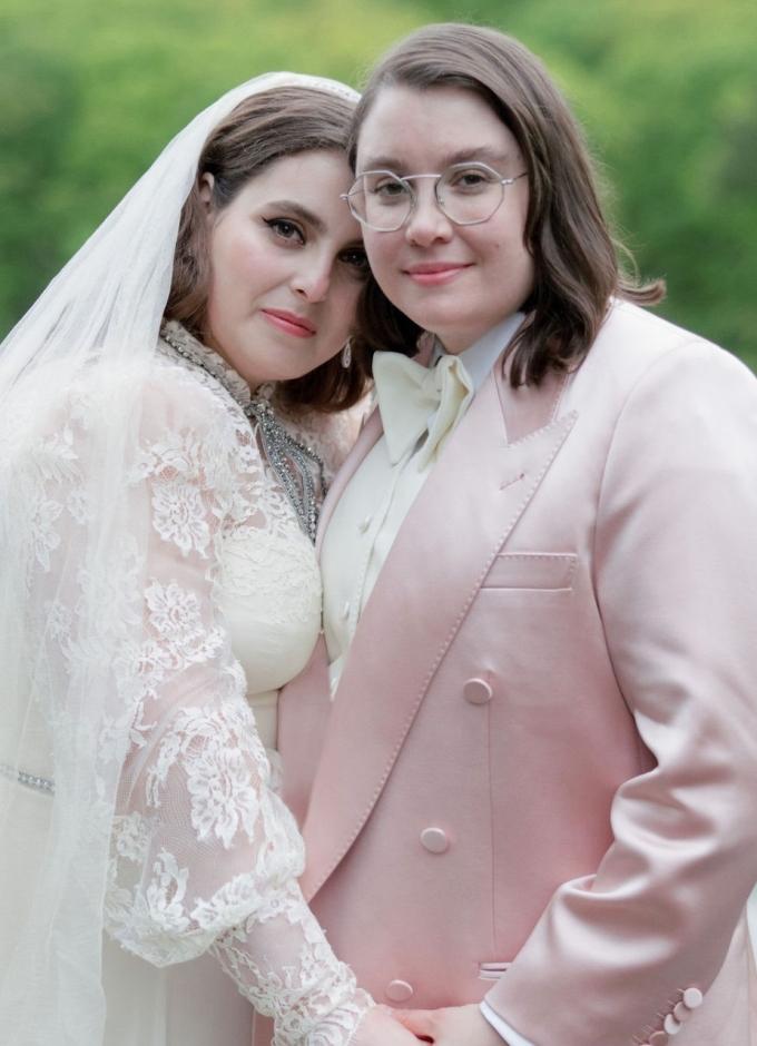 Beanie Feldstein posts pictures of her wedding to Bonnie Chance