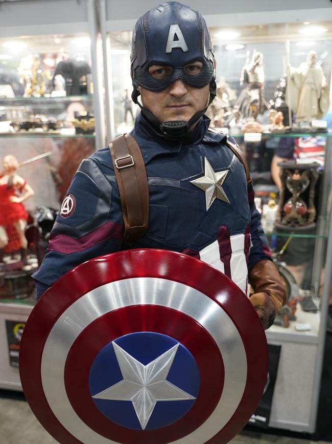 OZ Comic-Con Gallery. OZ comic at Melbourne Exhibition and Convention Centre. Dion Denes . Picture: Valeriu Campan
