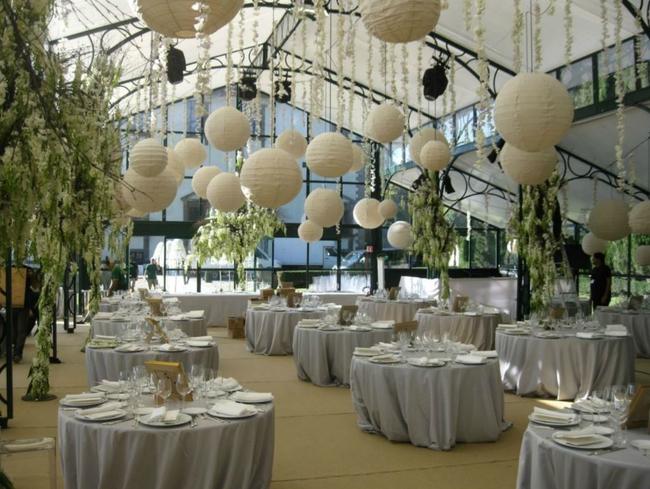Pippa Middleton’s wedding reception will be hosted in a massive glass marquee like this. Picture: PBI Event Architecture