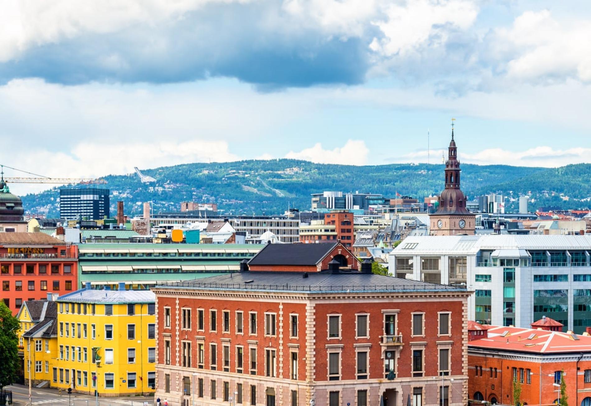 Oslo, the capital of Norway, sits on the country's southern coast.