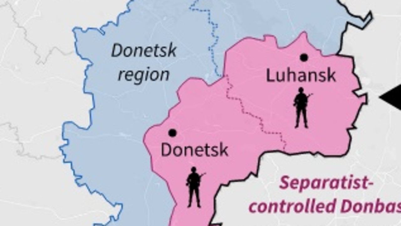 Carte Russie Ukraine: le plan de match de Poutine a déjà été vu en Géorgie – avec une différence