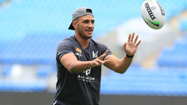 Valentine Holmes will make his State of Origin return. Picture: Adam Head