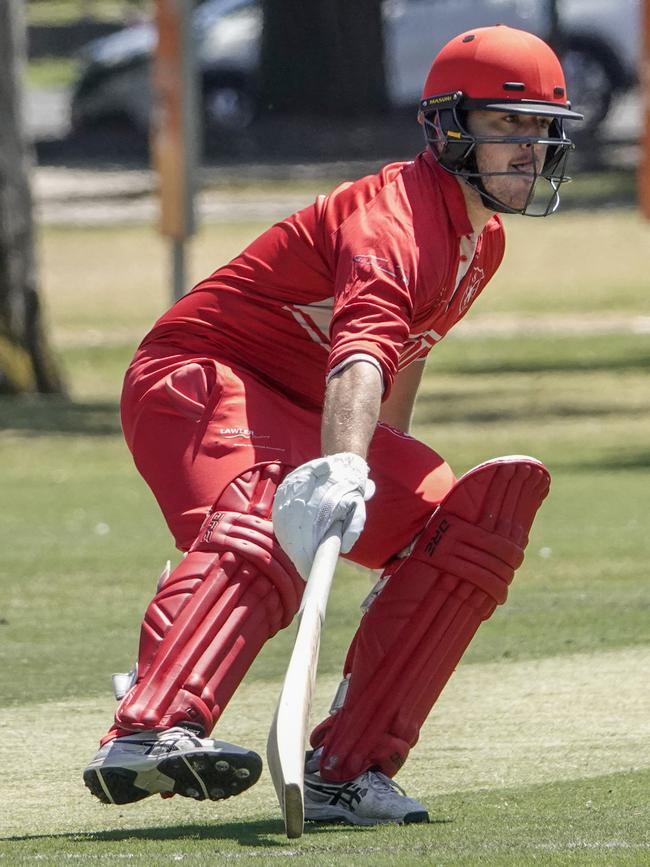 DDCA: Springvale South batter Ryan Quirk. Picture: Valeriu Campan