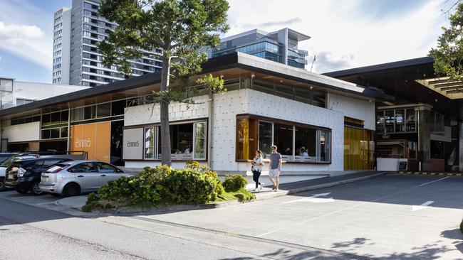 The site of the old Spoon Deli Cafe in Fortitude Valley has been transformed into Emme. Picture: David Kelly