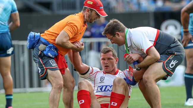 PRE 2024 RD02 New Zealand Warriors v Dolphins - Tom Gilbert Picture NRL Photos