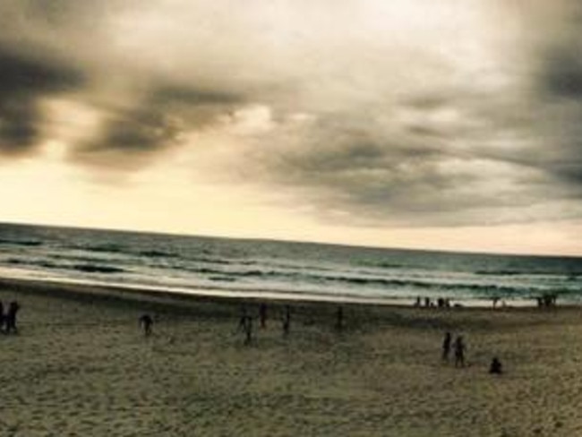 A severe thunderstorm lashed the Gold Coast and northern New South Wales this afternoon and into the evening. While the rain and hail sent most people diving and running for cover, some budding photographers snapped away at the dark cloud formations. This photo was taken by Barb MacArthur