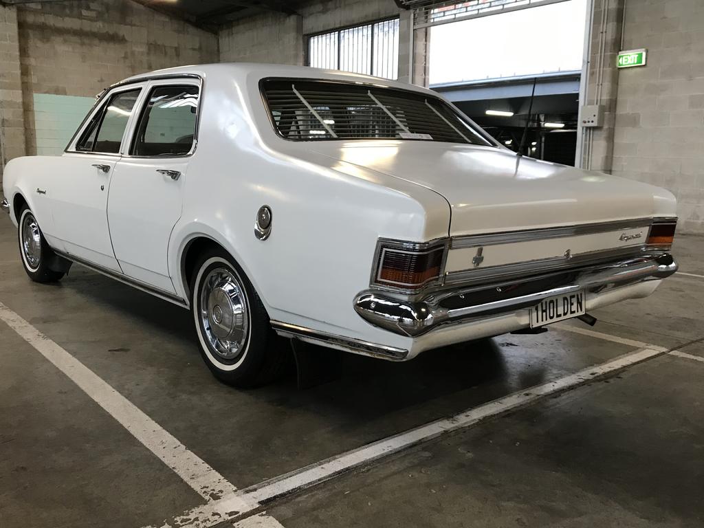 And the back view. 1971 HG Holden Kingswood sedan. Picture: Matt Webster.