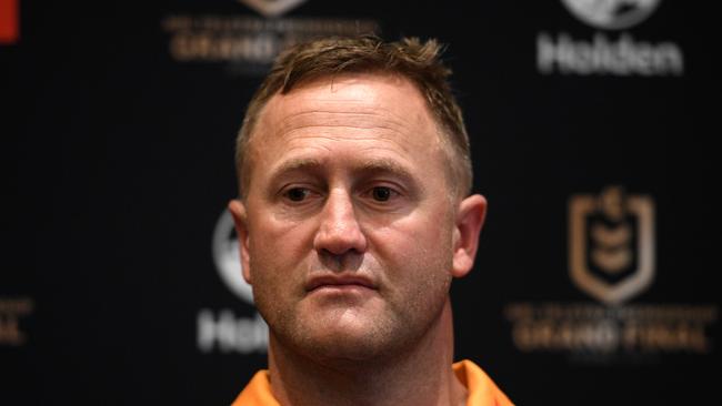 Two-time premiership winning coach Kelvin Wright, opted to move on after the 2022 season after the Broncos struggled to find form. Picture: AAP.