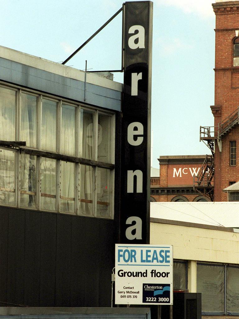 The Arena Nightclub up for lease. Picture: Graham Hutton.