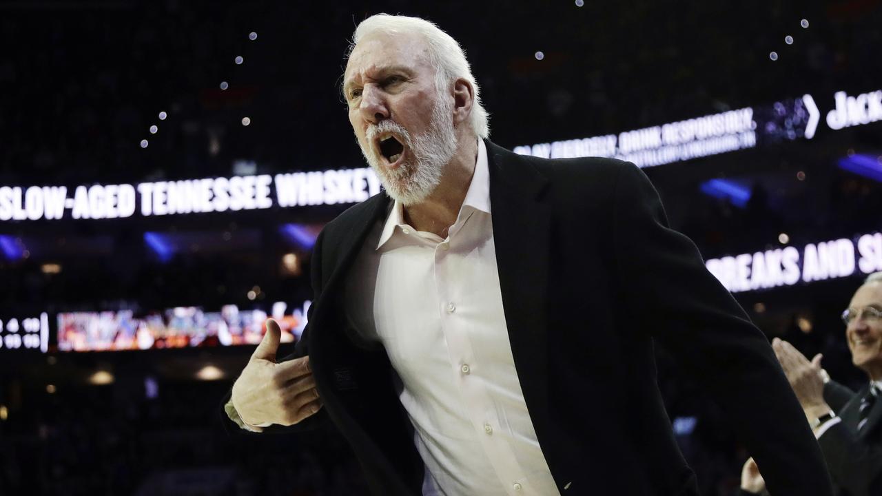 San Antonio Spurs coach Gregg Popovich wasn’t happy. 