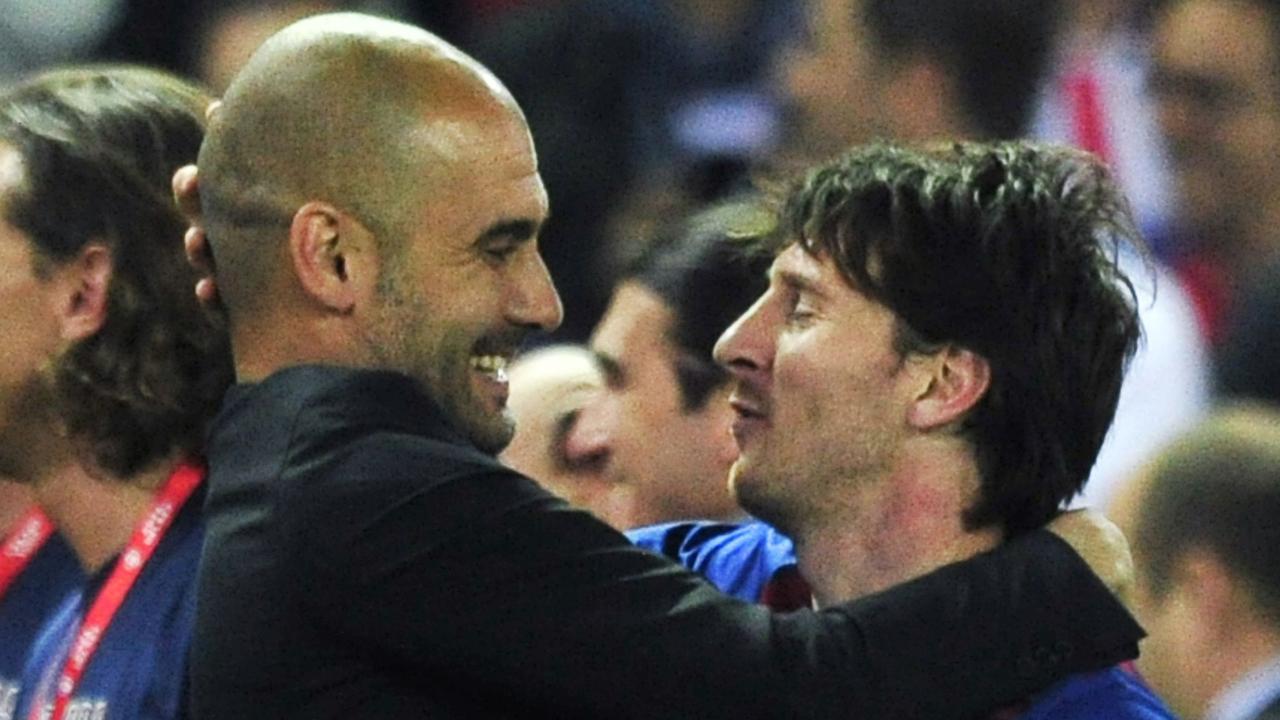 Pep and Messi could be reunited at Manchester City.